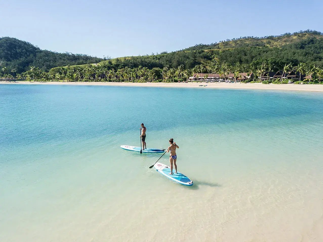 six senses fiji mamanuca inseln sudsee sudpazifik stand up paddle board luxus urlaub kinder the family project