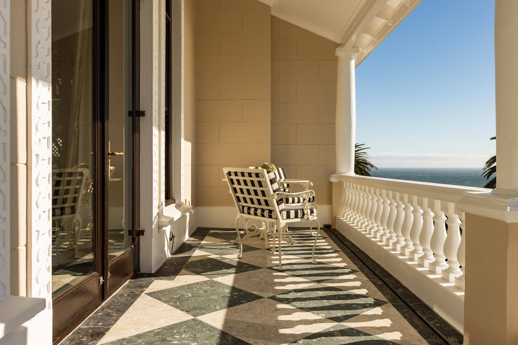 Balkon im Ellerman House