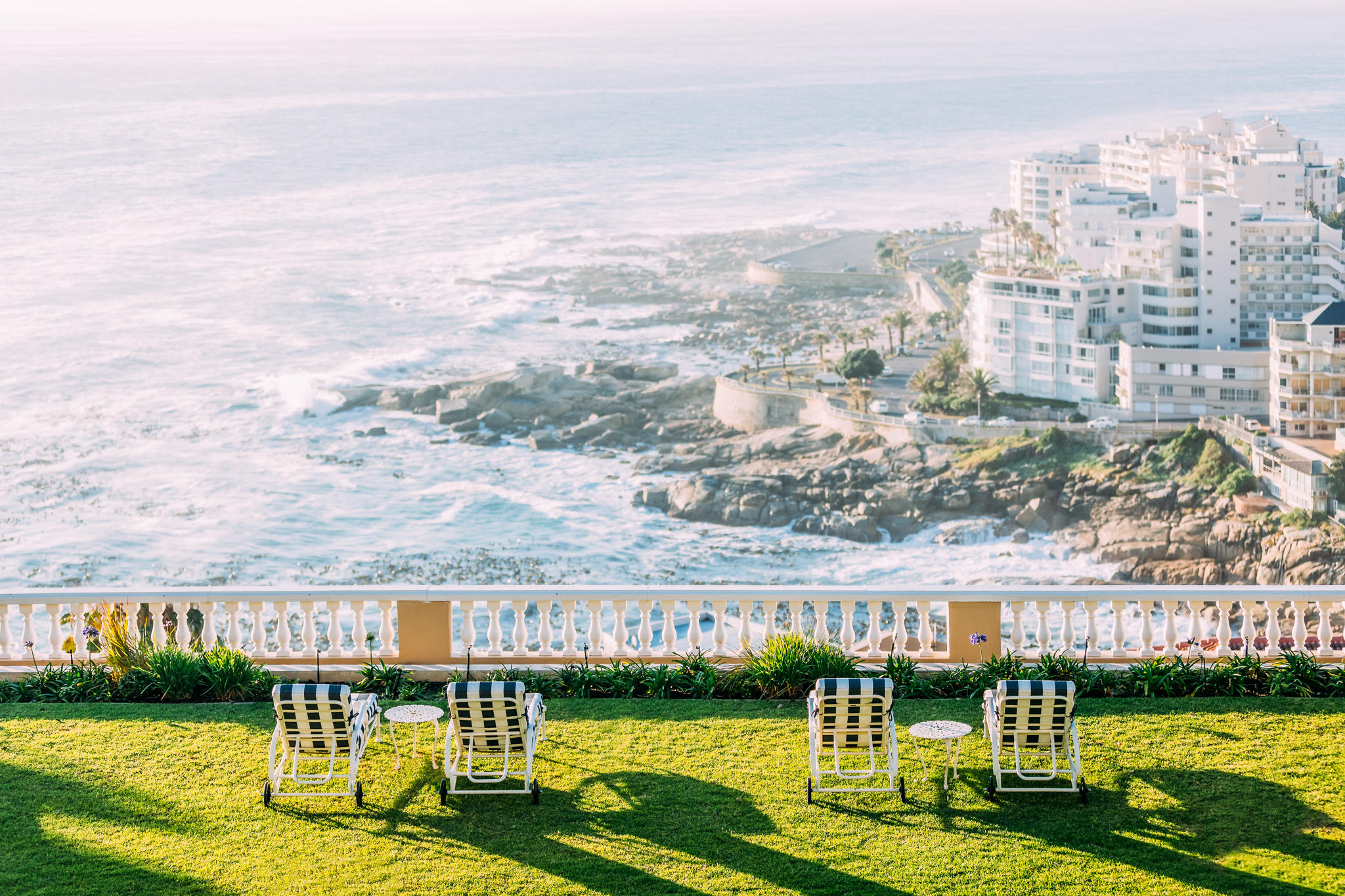 Terassenblick vom Ellerman House