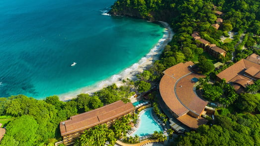 four-seasons-Papagayo-Peninsula-Hotelansicht von oben