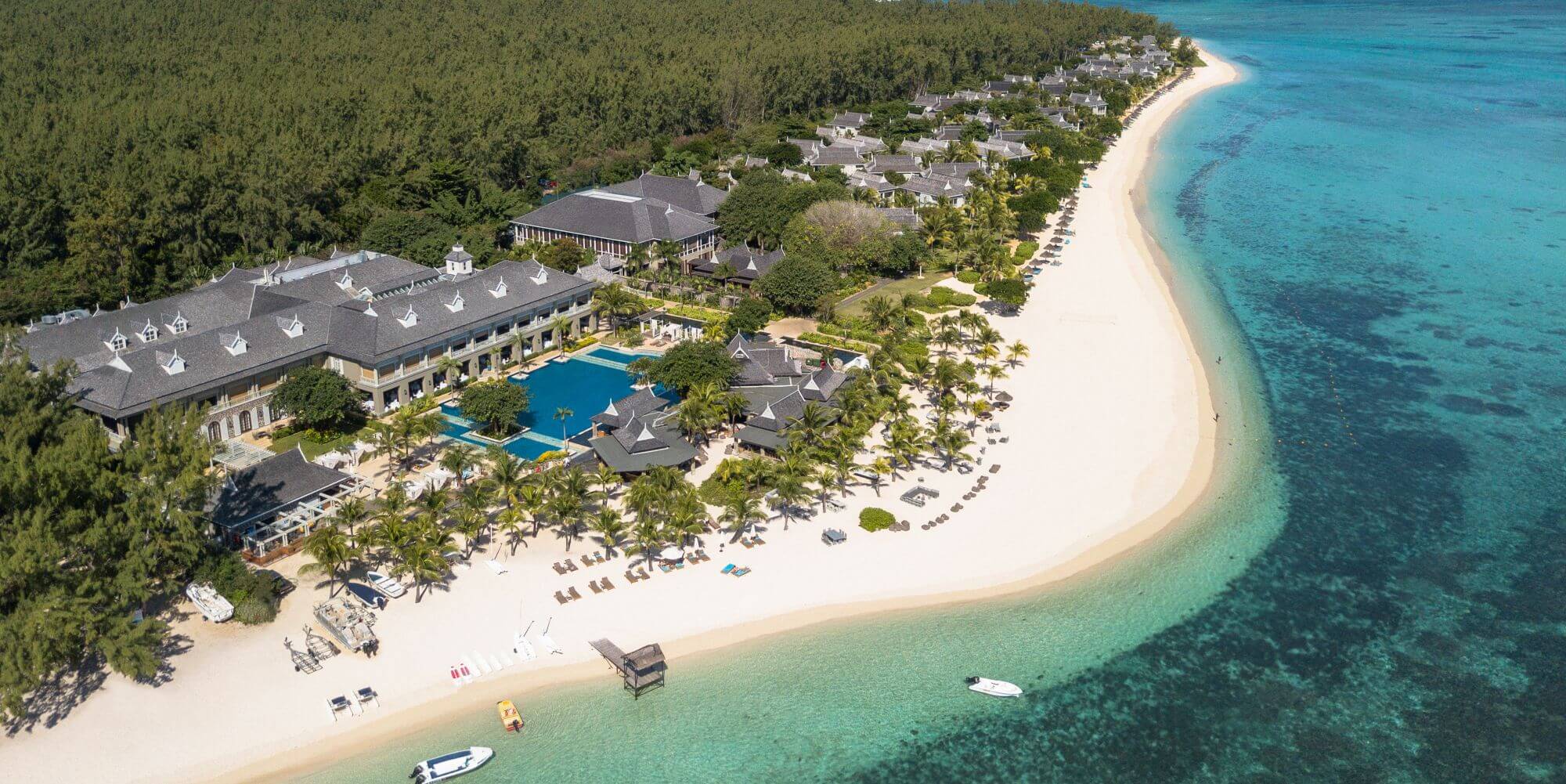 jw marriott mauritius Übersicht Hotelanlage